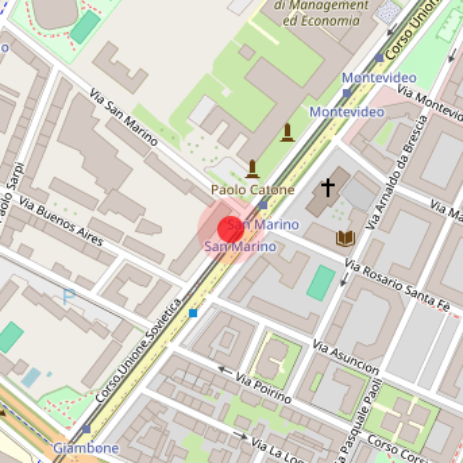 Software con mappa GPS dettagliata per monitoraggio flotta